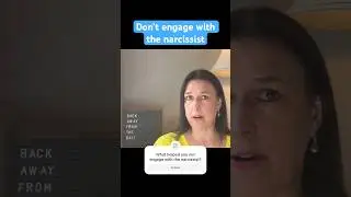Ignore The Narcissist Games! #silenttreatment