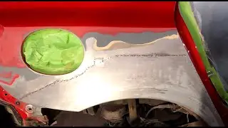 МАЗДА 3 замена задней арки