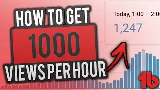How To Get More VIEWS On YouTube In 2020! (Get 1000 Views Per HOUR) 📈
