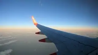 Jet2 take off and Amazing sunset landing in Tenerife on runway 25