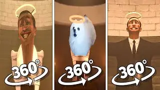 Skibidi Toilet vs Skibidi Dog Toilet 10 vs Multiverse Skibidi | 360º VR