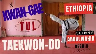 ITF TAEKWON-DO PATTERN KWANG-GAE TUL BY SABUMNIM ABDULWAHID ETHIOPIA #ethiopia #taekwondo #pattern