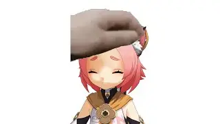 Diona's Birthday Headpat because she asked for one | Genshin Impact Memes