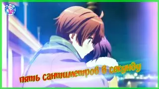 AMV Nicebeatzprod - пять сантиметров в секунду   ► Аниме Клип - пять сантиметров в секунду
