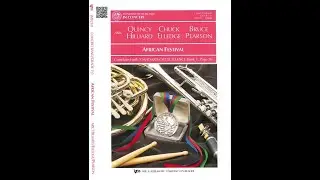 African Festival Arranged by Bruce Pearson, Quincy Hilliard and Chuck Elledge WB210