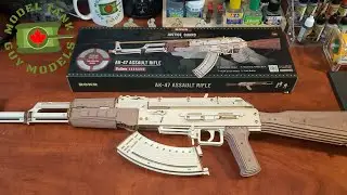 AK47PART2 3d wooden puzzle  #Rolife #Robotime