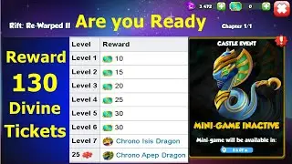 Are you ready for Chrono apep and chrono Isis 2024 castle event | 6564 Happy Dragons | DML