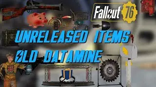 Fallout 76 - Old and Unreleased Datamined Items