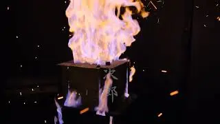 12. Adding pine charcoal in furnace | Blacksmith Jiro #200