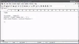Beginner PHP Tutorial  80 - The explode Function with File Handling Example