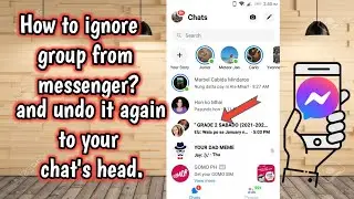 how to remove or undo group chat on messenger