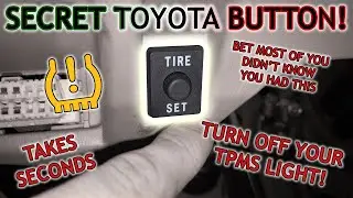 Secret Toyota Highlander TPMS Reset - FAST!