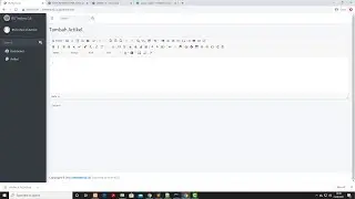 Tutorial Codeigniter 3 Part 6 : Cara Memasang Editor WYSIWYG CKEditor v4