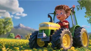 Leo's Big Tractor Adventure | Fun Kids Song 🎶