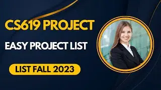 CS619 Easy PROJECT LIST FALL 2023|vu project list 2023|CS619 easy projects 2023|project selection vu