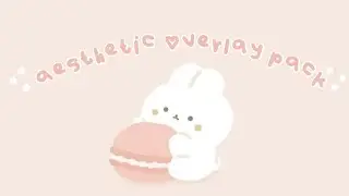 aesthetic overlays |green screen| subscribe buttons,doodles, notepad, cute bear gifs,aesthetic tapes