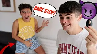 VIBRATING PANTS PRANK ON BOYFRIEND! (Gay Couple Pranks)