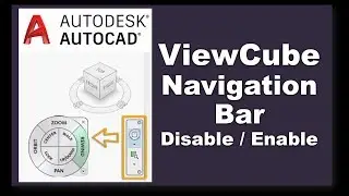 ViewCube Setting in Autocad | AutoCAD: How to Control the Viewcube Display