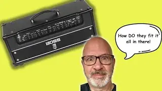 Unleashing The Boss Katana Artist Mk-II: My First Reactions To This 100 Watt Amp Head! #bosskatana