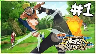 Naruto: Ultimate Ninja Storm Trilogy Walkthrough PART 1 - Genin Training Arc (PS4 1080p)
