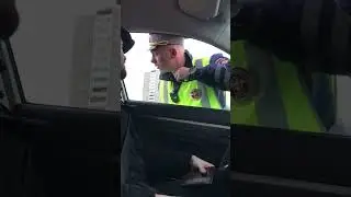 Did the traffic police officer grab the glass when he heard this? 10/13/2022