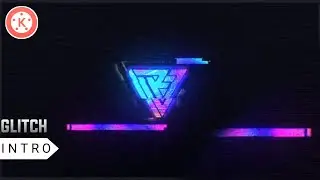 How To Make Polychrome Glitch Intro in Kinemaster || RhomZone
