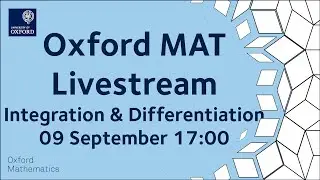 Integration & Differentiation | MAT livestream 2021