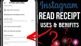 instgram Read Receipt Feature 🔥 and How to Activate 