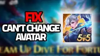 How To Fix Mobile Legends Can't Change Avatar