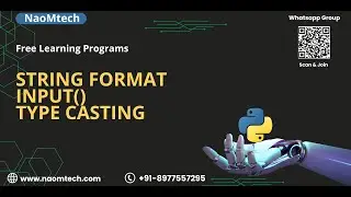 8.Mastering Python | String Formatting | Dynamic Initialization | Type Conversion.