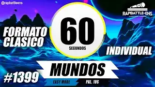 🎤 Formato FMS Individual 🔥 Base de Rap Para Improvisar Con Palabras | ENTRENAMIENTO FMS #1399