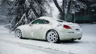BEST OF NISSAN 350Z SNOW COMPILATION | Car Enthusiast On YouTube