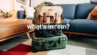 What's In My Camera Bag(s).