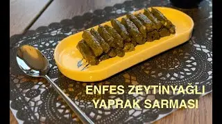 ZEYTİNYAĞLI ENFES YAPRAK SARMASI TARİFİ 👌🏻💯
