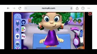 Me playing bubble guppies good hair day