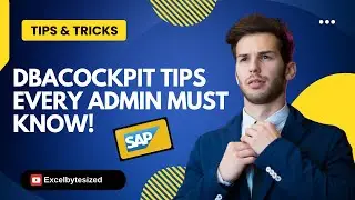 Mastering SAP HANA Monitoring Like a PRO with DBACOCKPIT 