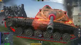 World of tank blitz (wotb) — BZ-68 ACE(M) Gameplay