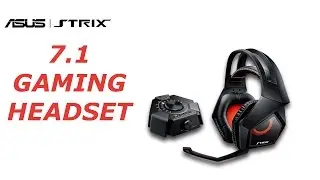 ASUS Strix 7 1 Gaming Headset and External Soundcard