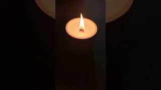 В моём окне горит свеча...