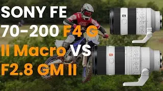 Sony 70-200 F4 G II Macro vs F2.8 GM II - Is the GM Worth $1000 More?
