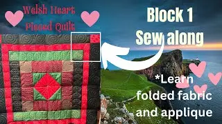 Unveiling the Spectacular Welsh Heart Quilt - Live Embroidery Tutorial!