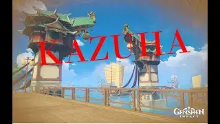 Genshin Impact - Kazuha Bennett combo attacks in Domain || Elemental Resonance