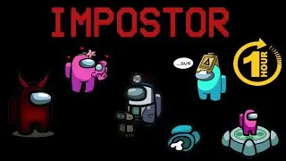 1 Hour of Among Us Impostor Gameplay #14 - No Commentary [1080p60FPS]