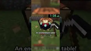 Speedrunning The Rarest Block In Minecraft! #minecraft #shorts