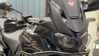 Installing Clearwater Lights on Honda Africa Twin dct in Pakistan