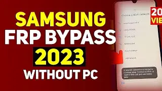 Samsung Frp Bypass New Method 2023 Without PC | Hindi