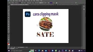 cara clipping mask di Photoshop