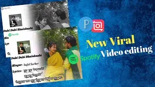 Spotify Status Video Editing in Inshot Video Editing | New Viral Spotify Status Video Editing.