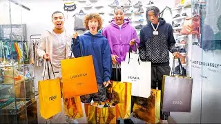 I WENT SNEAKER SHOPPING WITH MY AAU TEAM!