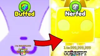 BUFFED Mega Lucky Dice Vs NERFED Mega Lucky Dice.. INSANE LUCK! 🍀 (Pet Simulator 99 RNG)
